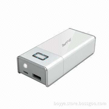 5,200mAh power bank with elegant and simple style